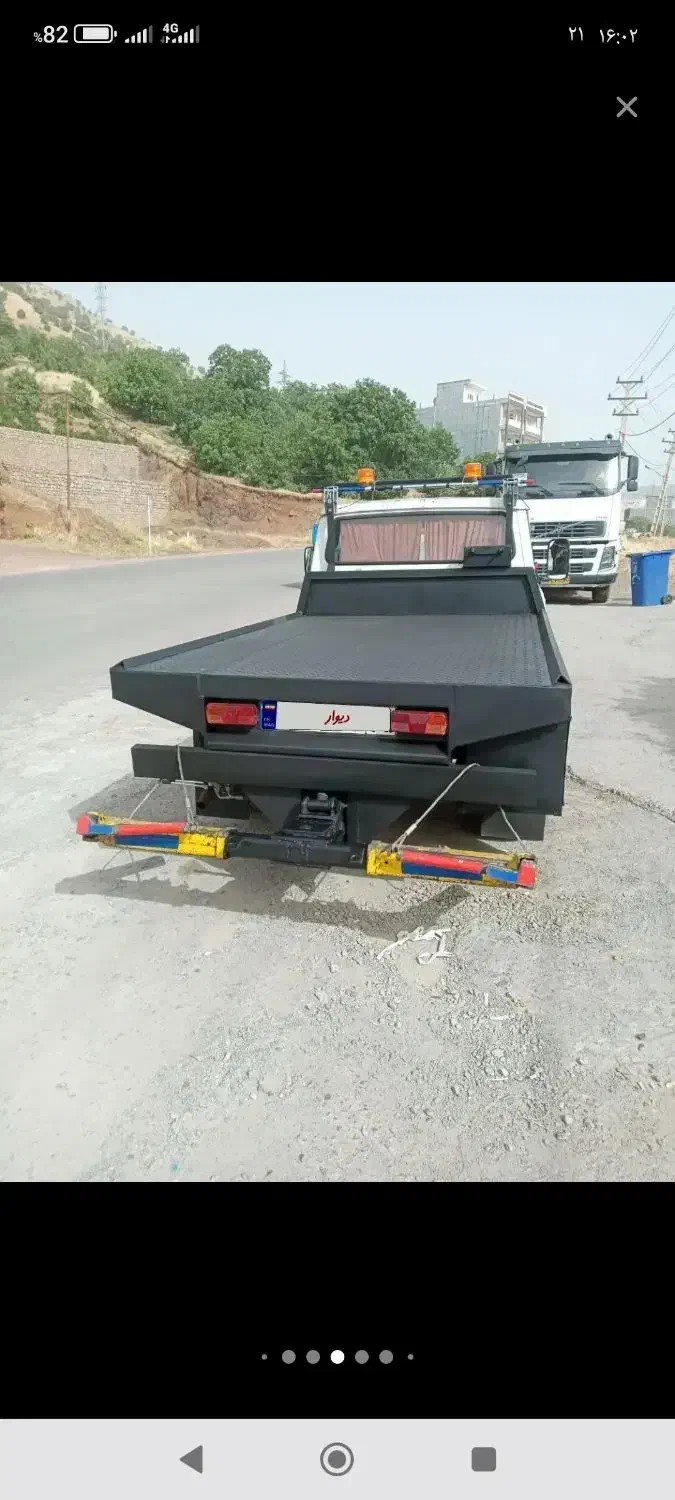 نیسان یدکش مدل 87 دوگانه سوز کارخونه با کفی|خودرو سواری و وانت|شیراز, باباکوهی|دیوار