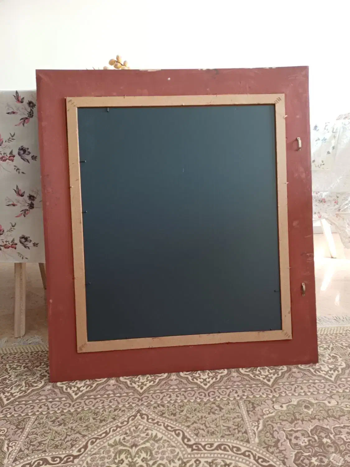 آینه. کار شده. چوب .|آینه|تهران, هروی|دیوار