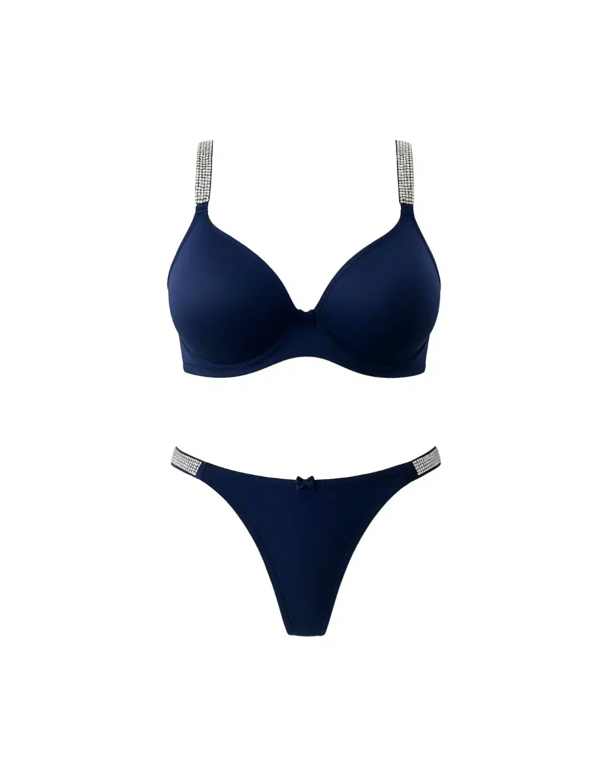 ست شورت سوتین لباس زیر نخ پنبه نگینی|لباس|اصفهان, شهرک کاوه|دیوار