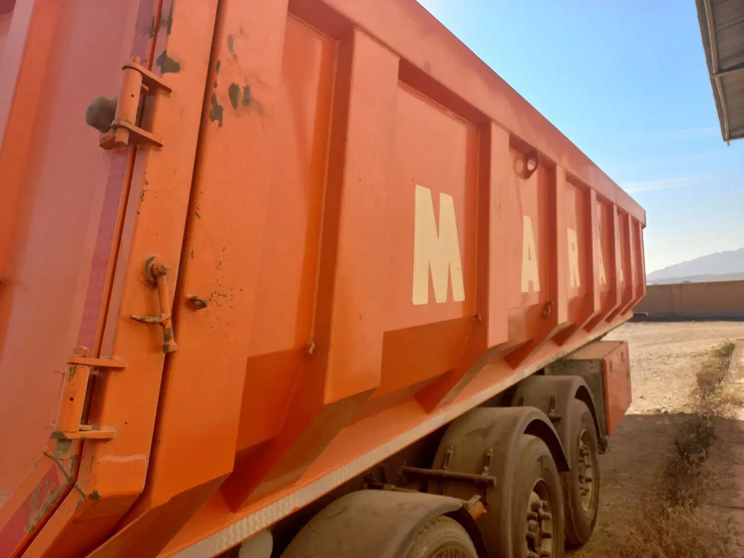 کمپرس مارال|خودرو سنگین|سلامی, |دیوار