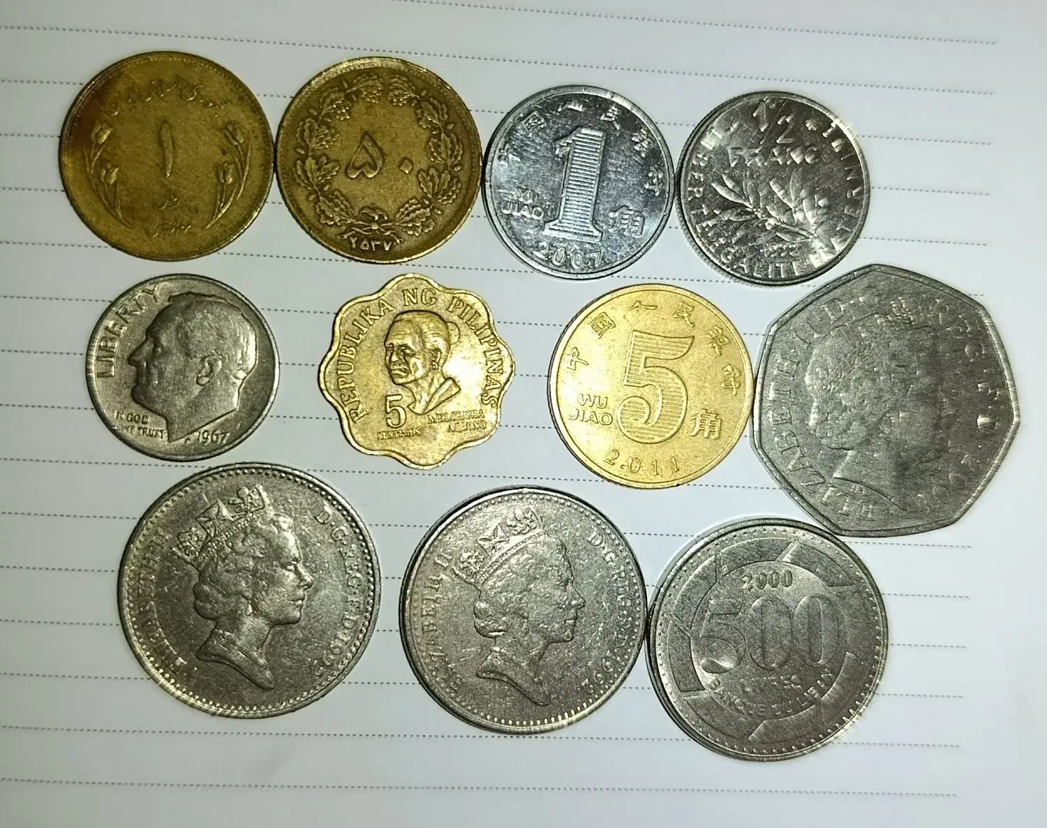 سکههای قدیمی و خارجی|کلکسیون اشیاء عتیقه|قم, پردیسان|دیوار