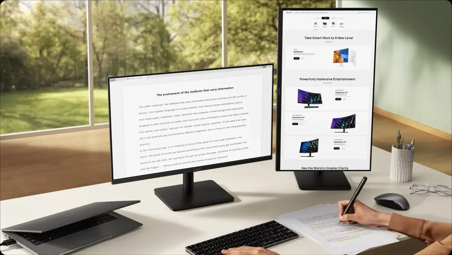 مانیتور هواوی Mateview SE Adjustable Stand Edition|قطعات و لوازم جانبی رایانه|شیراز, ملاصدرا|دیوار