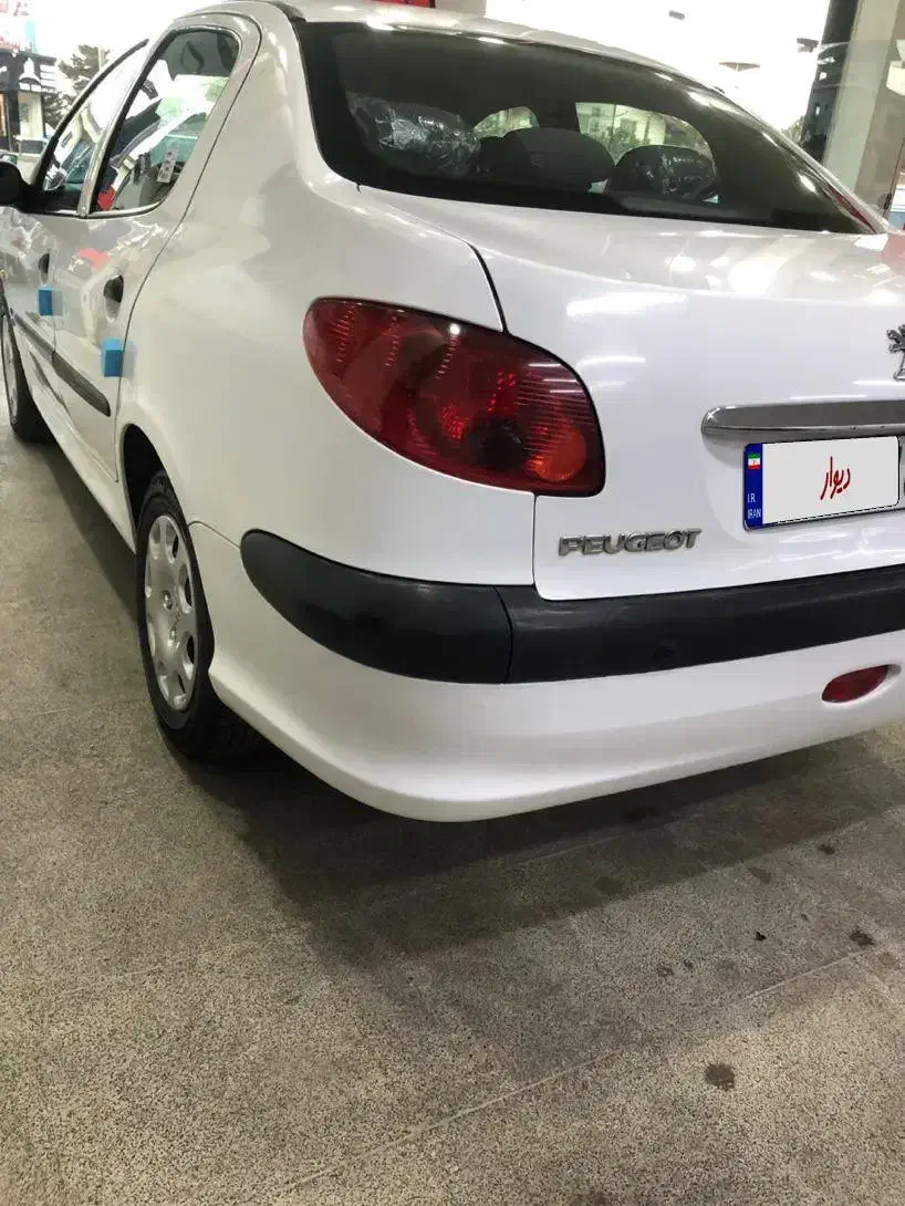 پژو ۲۰۶ sd v8 فول مدل ۹۵|خودرو سواری و وانت|عباس‌آباد, |دیوار