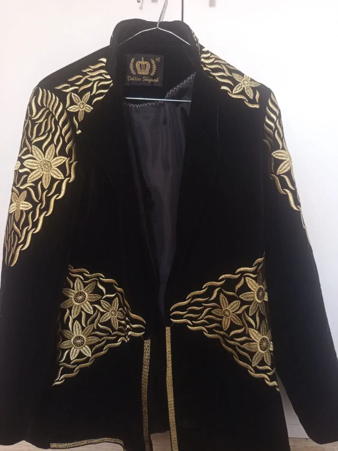 کت مخمل زنانه آستردار|لباس|قم, پردیسان|دیوار