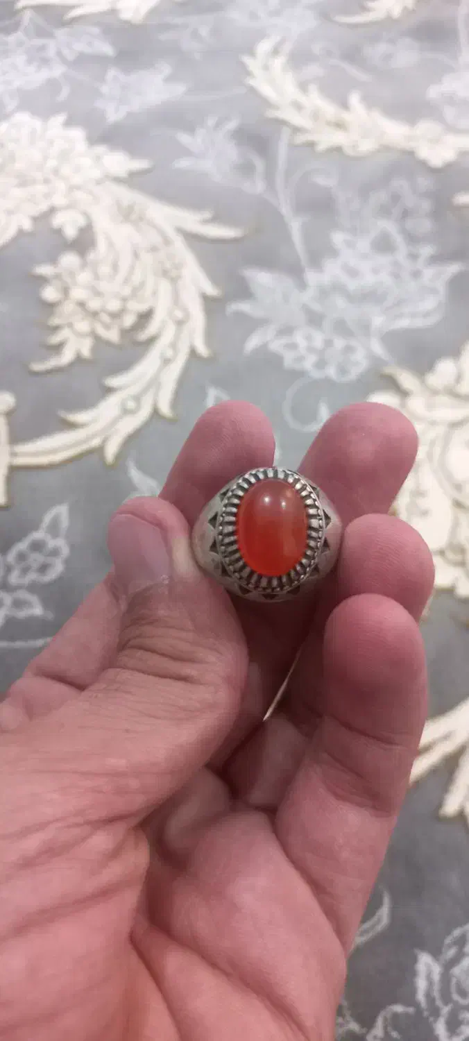 عقیق پرتقالی یمن|جواهرات|میبد, |دیوار