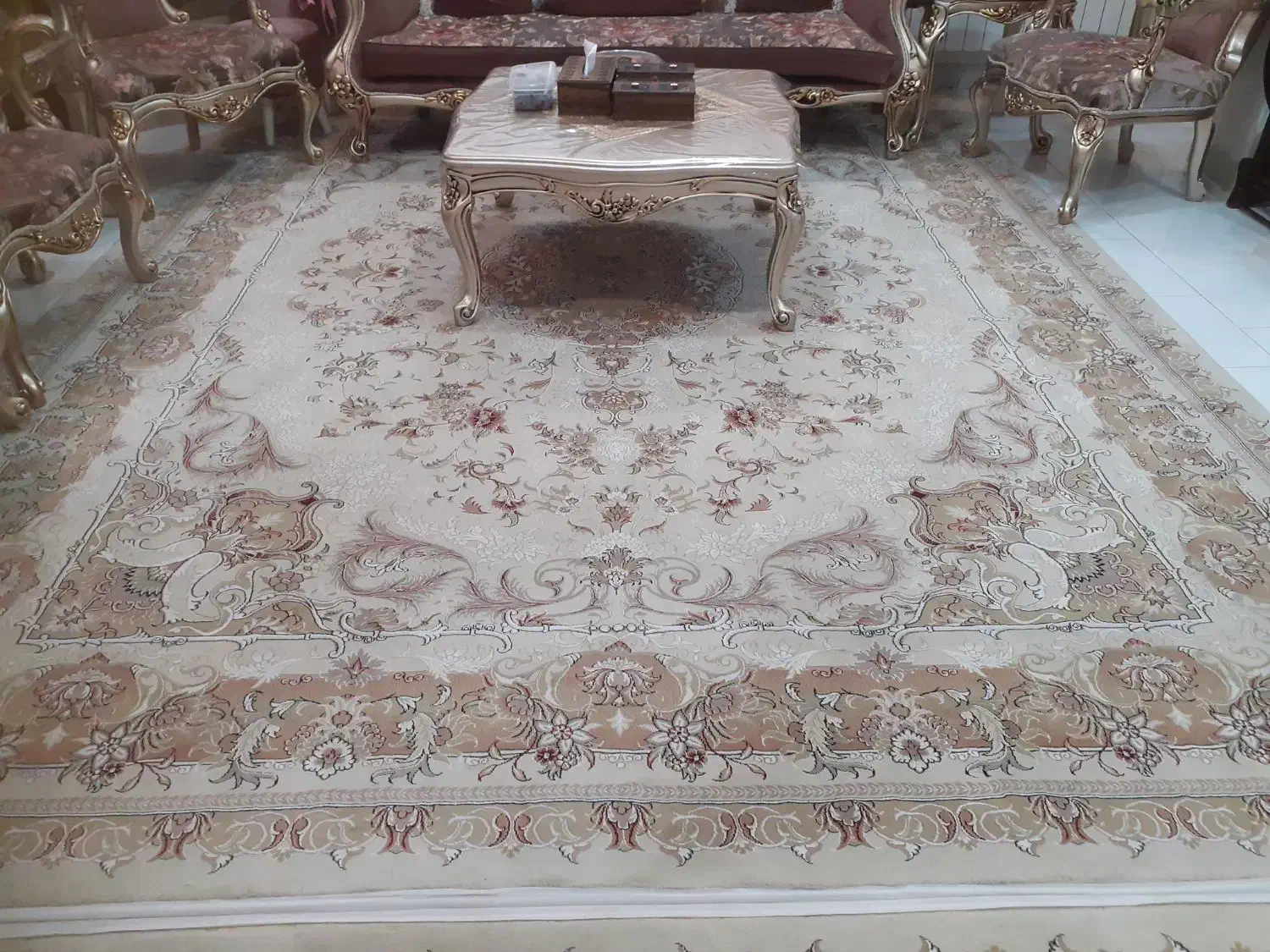 فرش دوازده متری ۱۲۰۰شانه نگین مشهد|فرش|رشت, معلم|دیوار