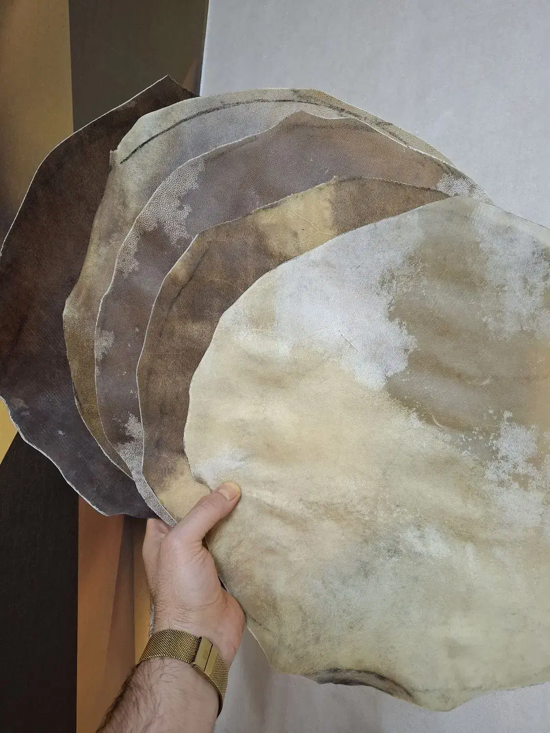 پوست تمبک گوساله و شتر درجه ۱|سازهای سنتی|تهران, جیحون|دیوار