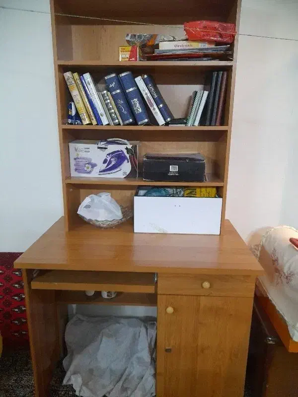 میزکامپیوتر|میز تحریر و کامپیوتر|گلبهار, شهر جدید گلبهار|دیوار