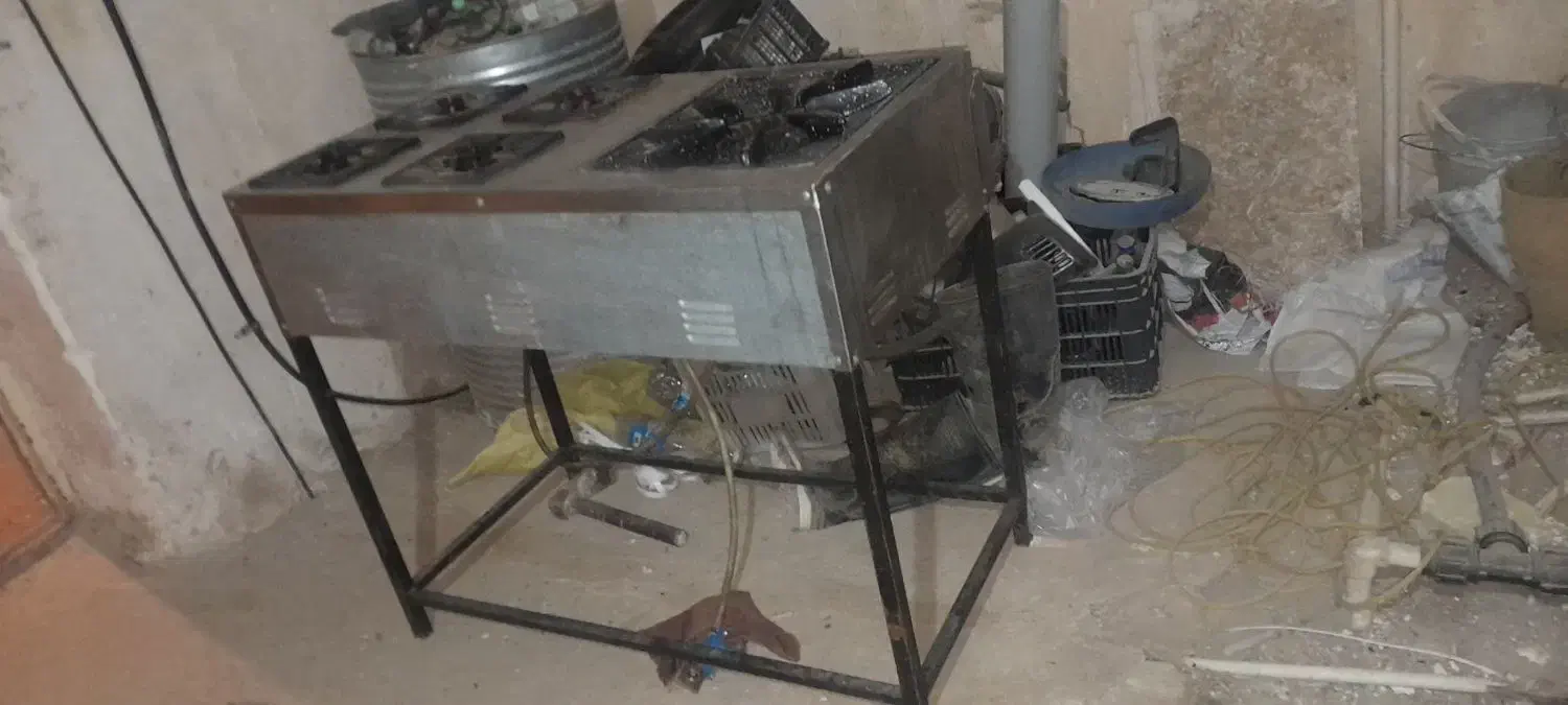 اجاق گاز پنج شعله تمام استیل بفروش میرسد|اجاق گاز و لوازم برقی پختوپز|تاکستان, |دیوار