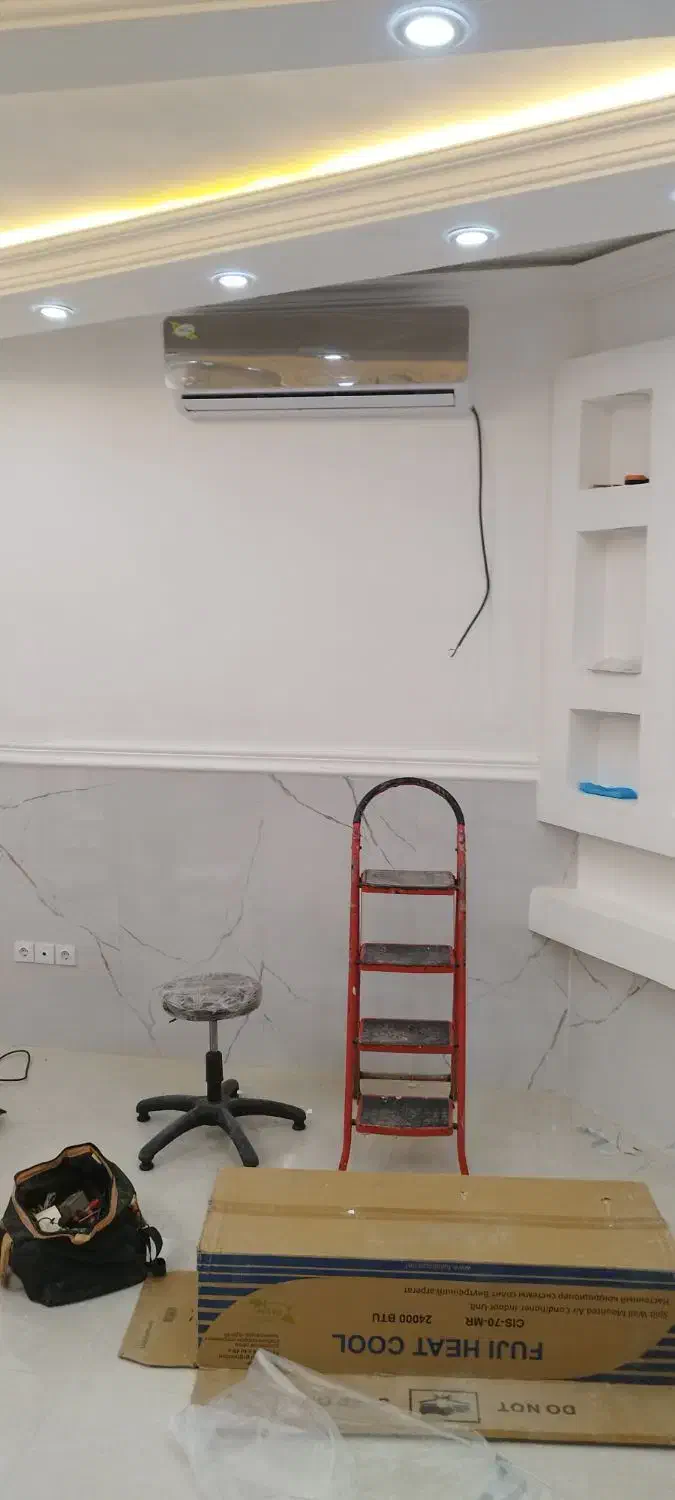 نصب وسرویس  تعمیر انواع کولرواسپیلت|خدمات پیشه و مهارت|کنارک, |دیوار