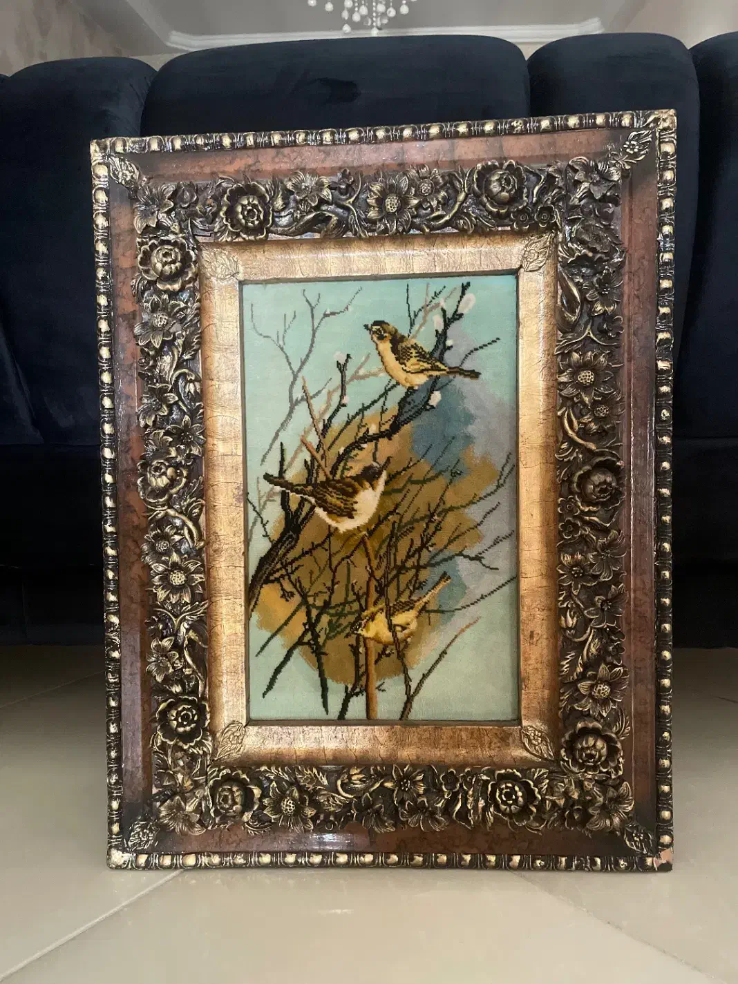 تابلو فرش دست بافت|تابلو فرش|تهران, امام حسین|دیوار