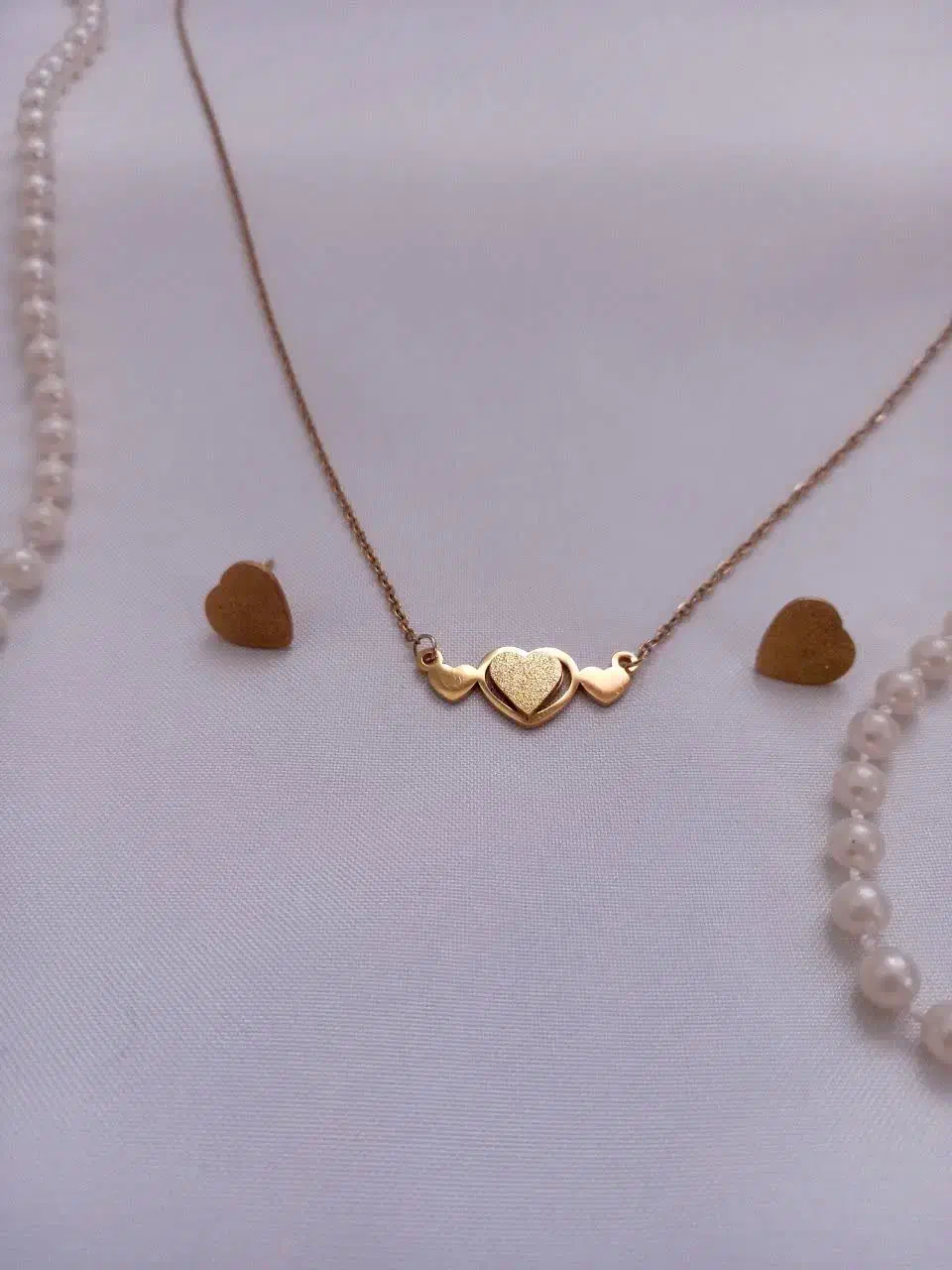 گردنبند و گوشواره رنگ ثابت|بدلیجات|ساوه, |دیوار