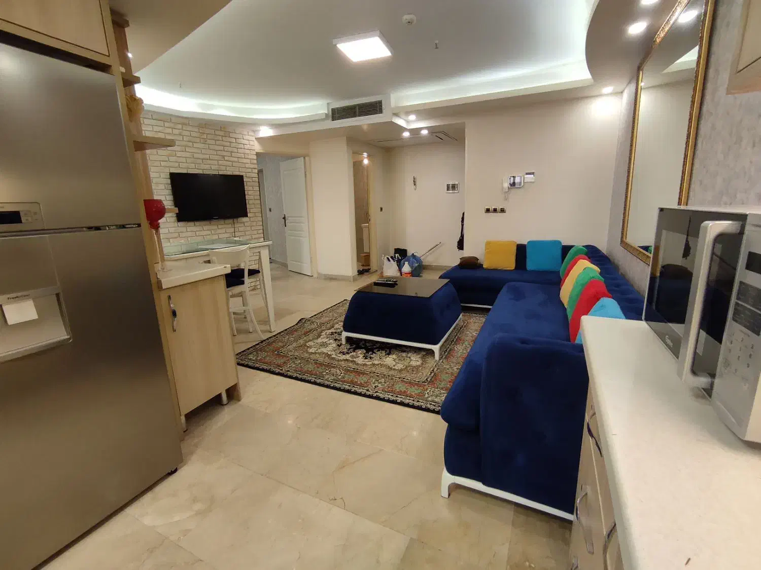 اجاره آپارتمان مبله زعفرانیه فقط ماهیانه ۷۵ متر|اجارهٔ کوتاهمدت آپارتمان و سوئیت|تهران, زعفرانیه|دیوار