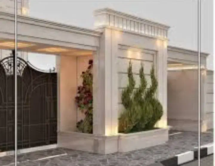 سنگ کاری و کاشیکاری نما ساختمان و تغییر تحول|خدمات پیشه و مهارت|اندیمشک, |دیوار