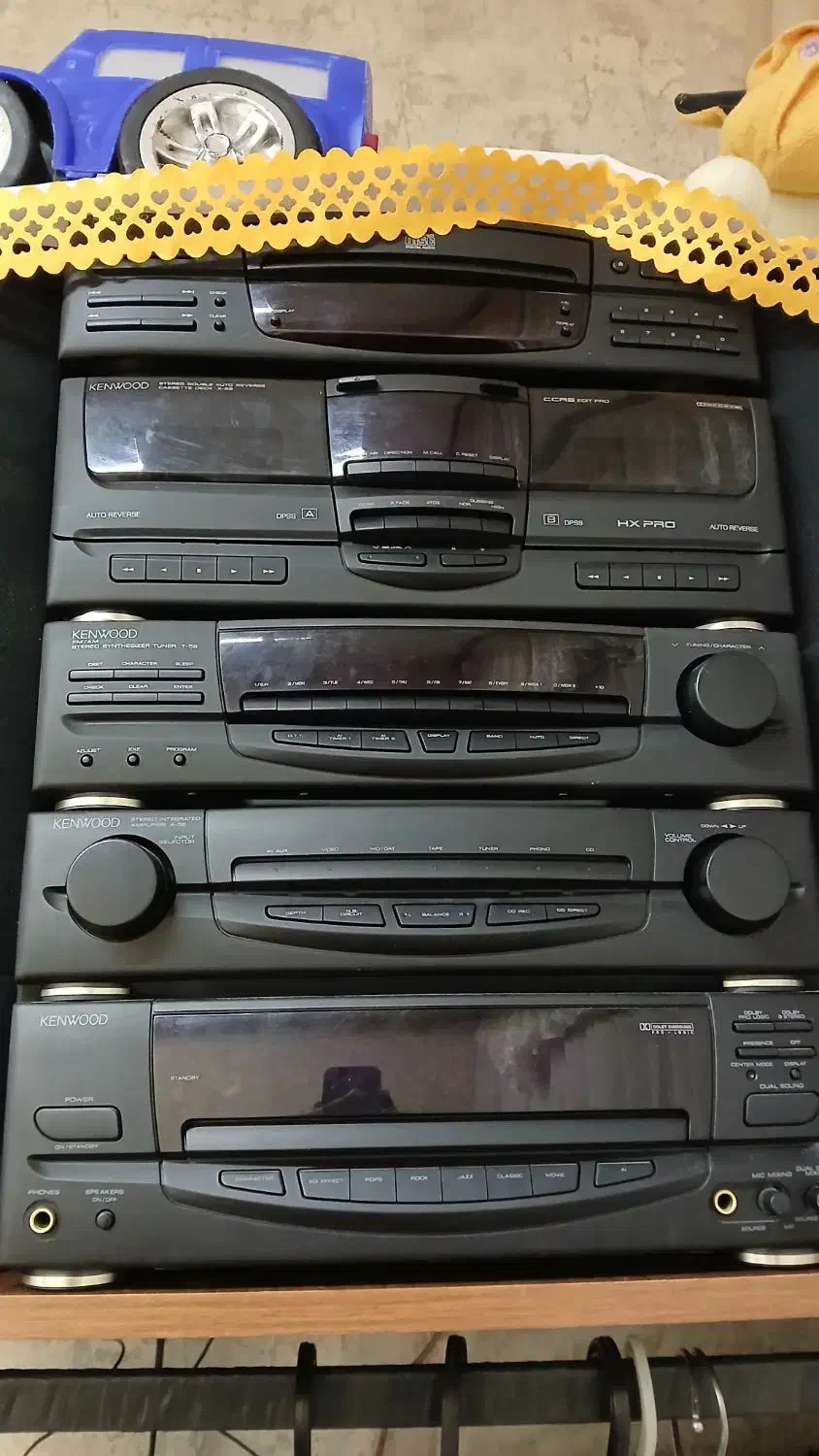 ضبط عتیقه کنوود|سیستم صوتی خانگی|شهرکرد, |دیوار