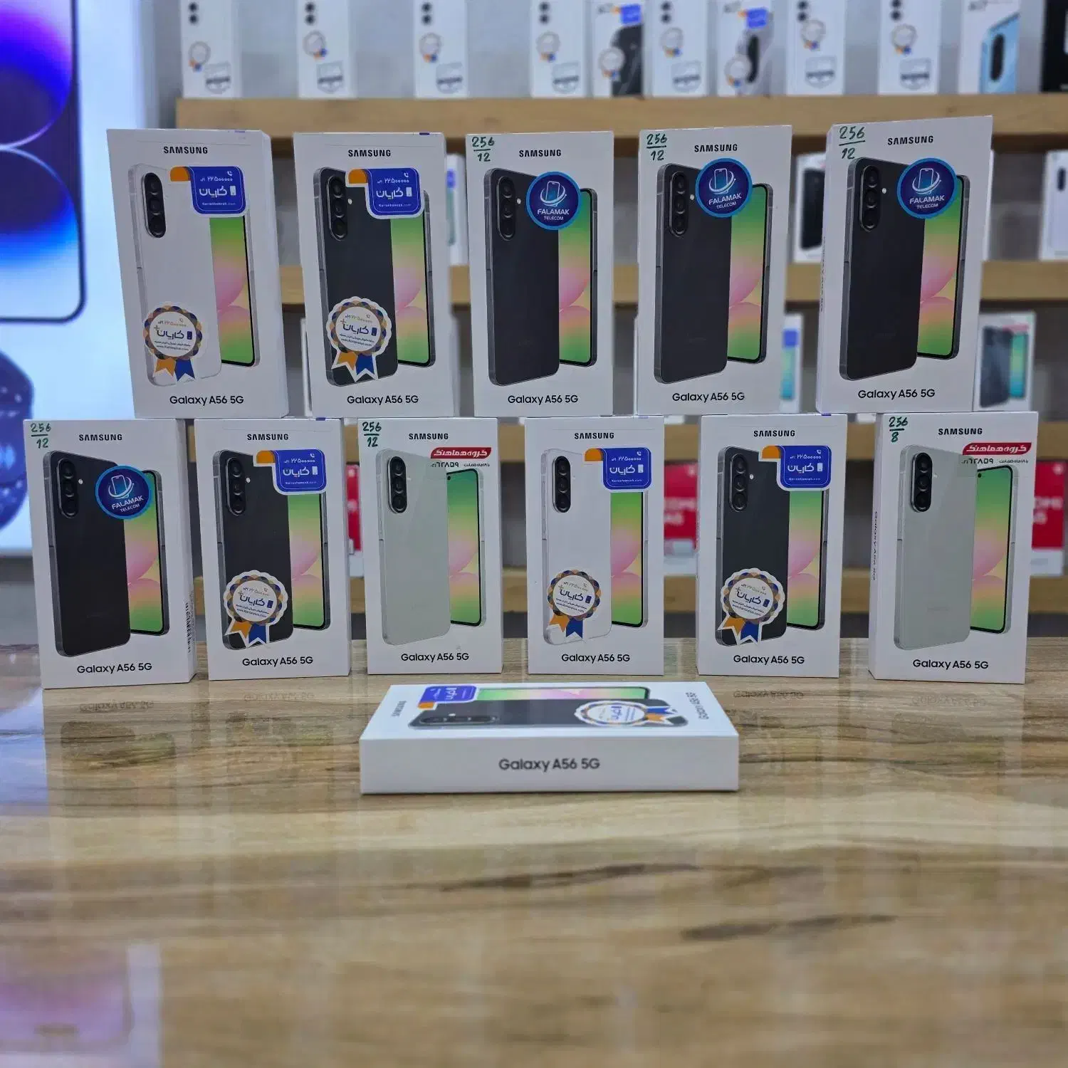 گوشی سامسونگ A56  5G با حافظه ۱۲۸ گیگ|موبایل|قم, نیروگاه|دیوار