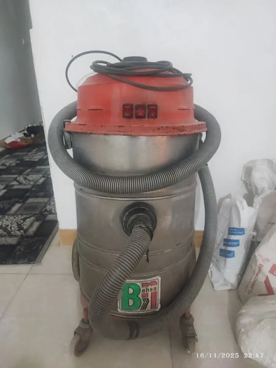 کارواش 110بار ایتالیایی+جاروبرقی صنعتی+کف پاش|ماشینآلات صنعتی|کرمانشاه, |دیوار