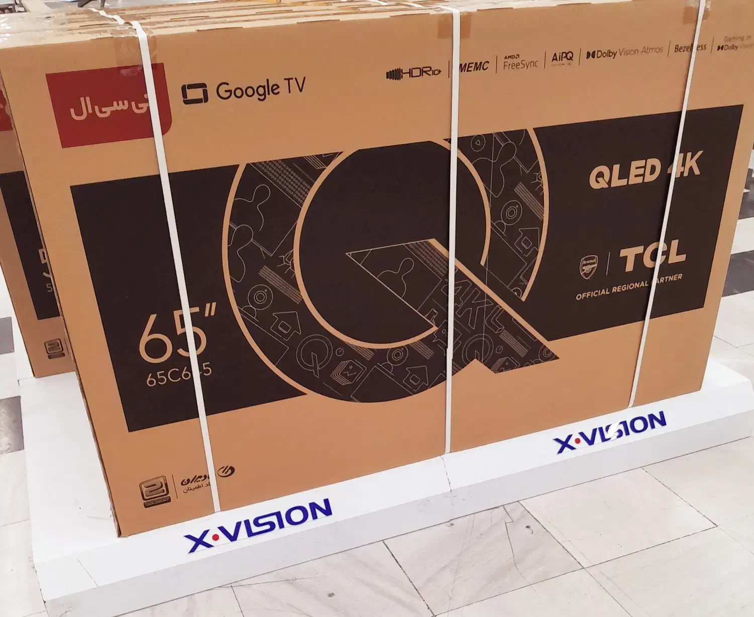 تی سی ال ۶۵ اینچ آکبند هوشمند و اندروید TCL|تلویزیون و پروژکتور|تهران, شهرک پرواز|دیوار