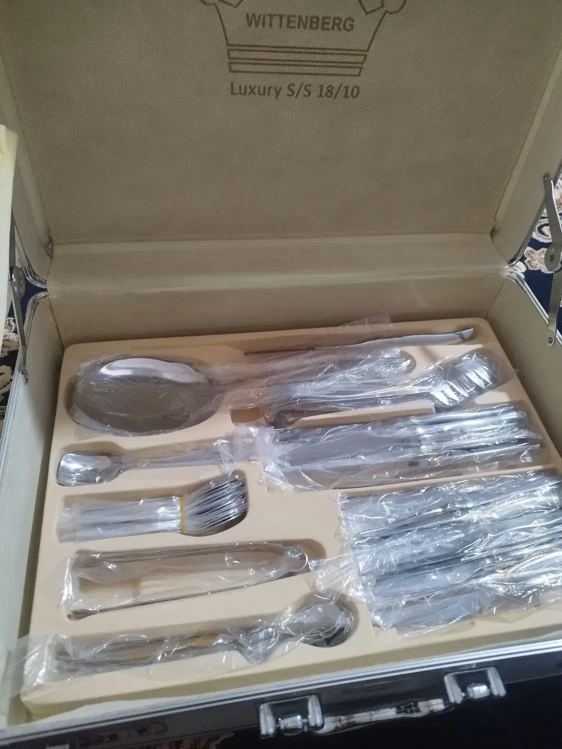 سرویس قاشق و چنگال ویتنبرگ آلمان|ظروف سرو و پذیرایی|فردیس, ثابتی|دیوار