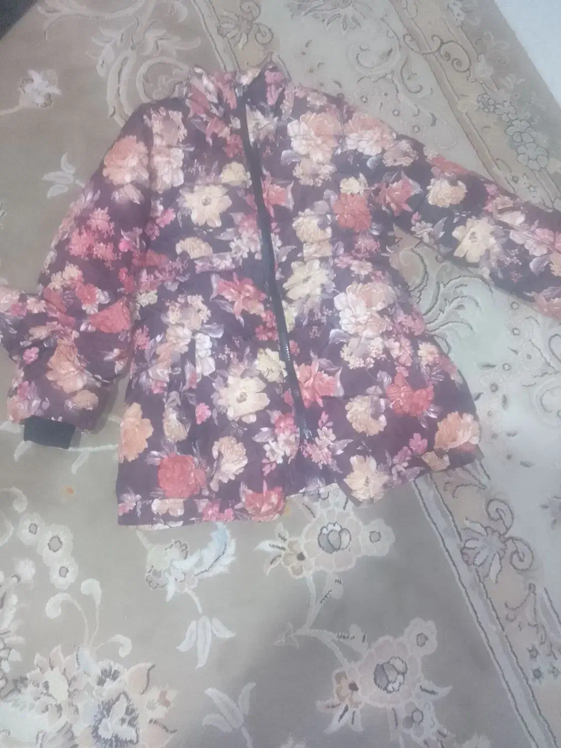 دو عدد کاپشن دخترانه بچه گانه حدود7و8ساله در حد نو|لباس|محمدیه-قزوین, |دیوار