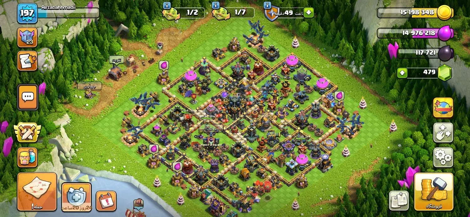clash of clans|کنسول، بازی ویدئویی و آنلاین|تهران, ونک|دیوار