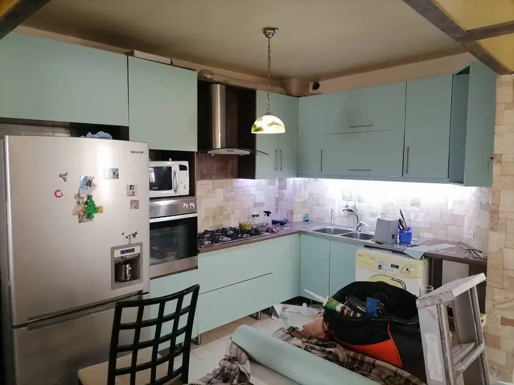 نوسازی کابینت با برچسب های pvc|خدمات پیشه و مهارت|کرج, اصفهانی‌ها|دیوار