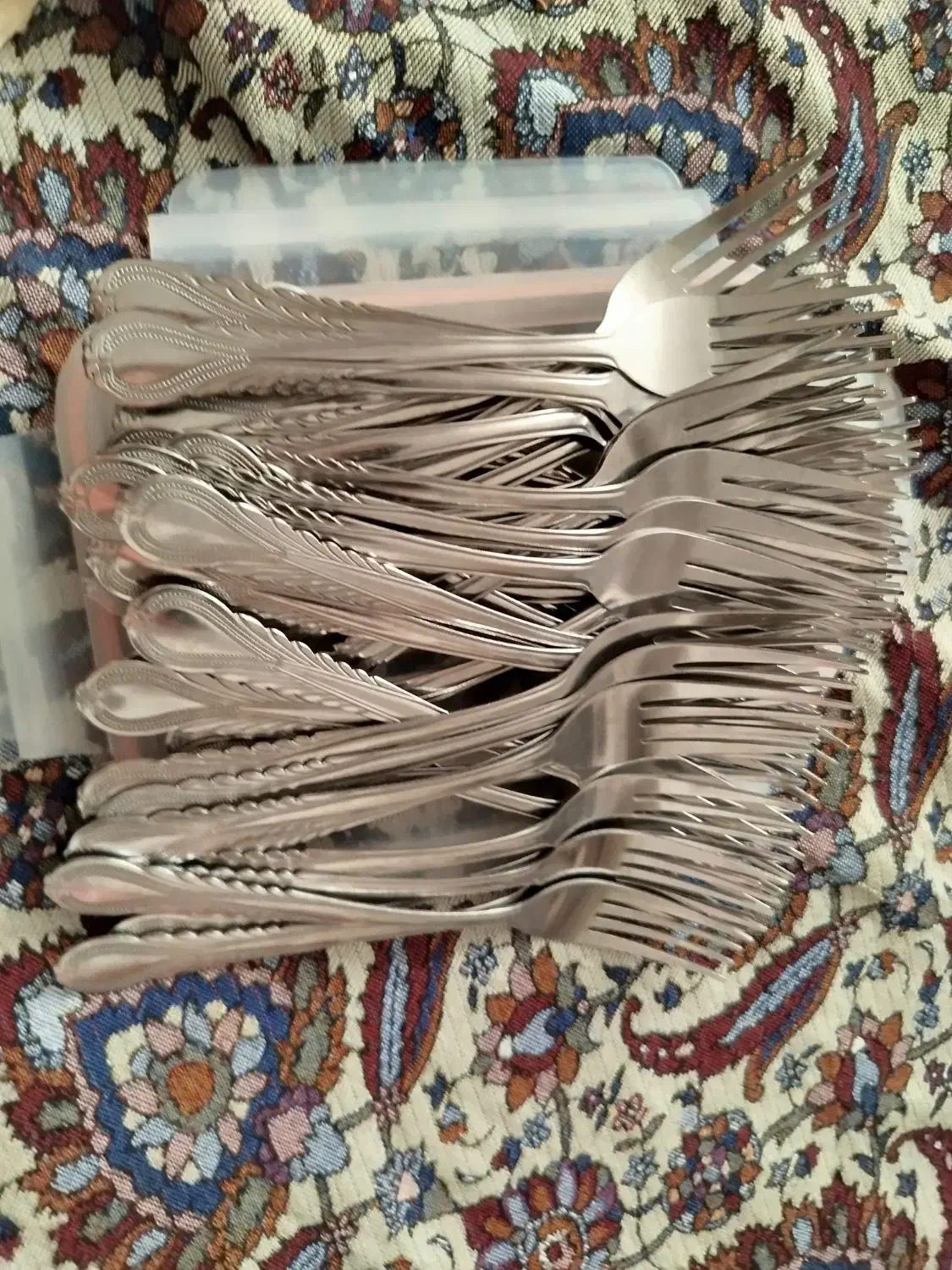 چنگال استیل|ظروف سرو و پذیرایی|اشتهارد, |دیوار