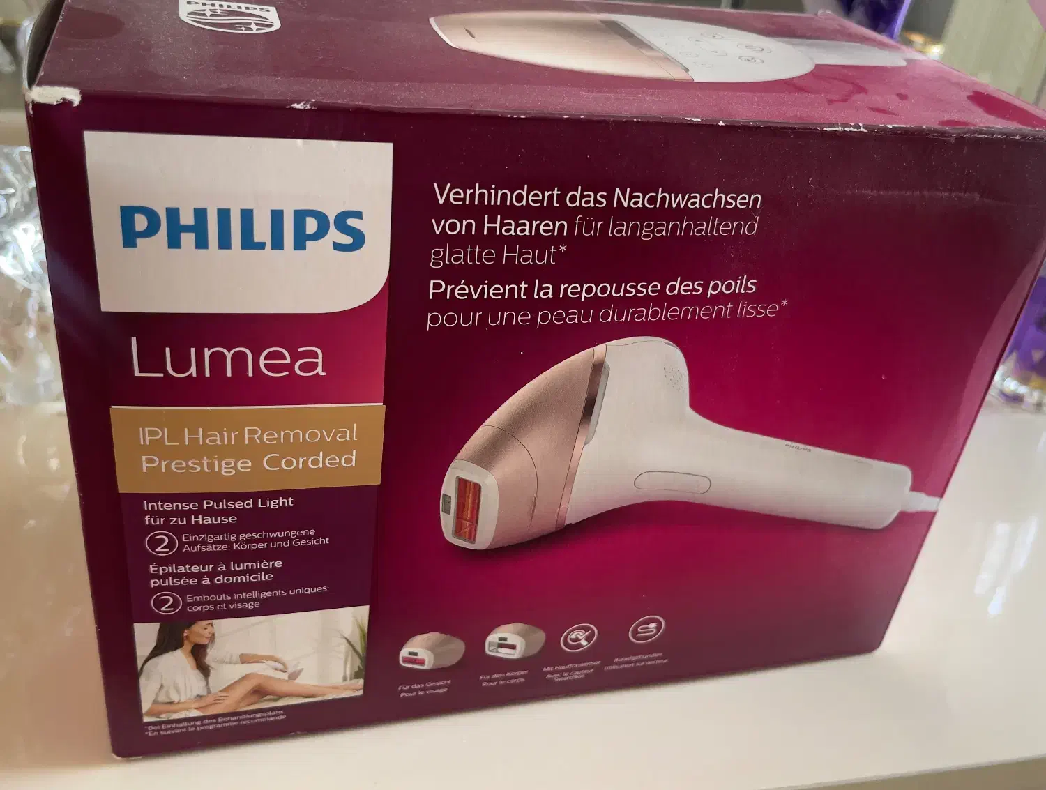 دستگاه لیزر خانگی فیلیپس|آرایشی، بهداشتی، درمانی|قم, نیروگاه|دیوار