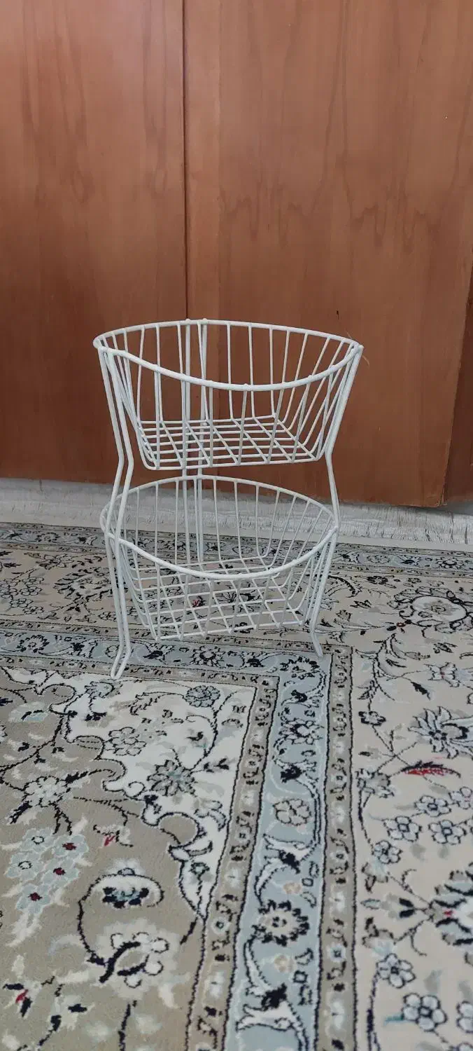 سبد سیب و پیاز فلزی|ظروف نگهدارنده، پلاستیکی، یک‌بارمصرف|اصفهان, جلفا|دیوار