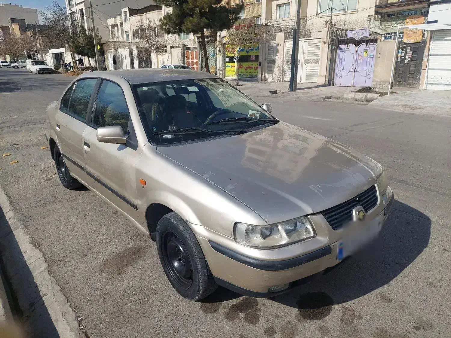 سمند ۸۳ بژ|خودرو سواری و وانت|مشهد, ولیعصر (شهرک غرب)|دیوار