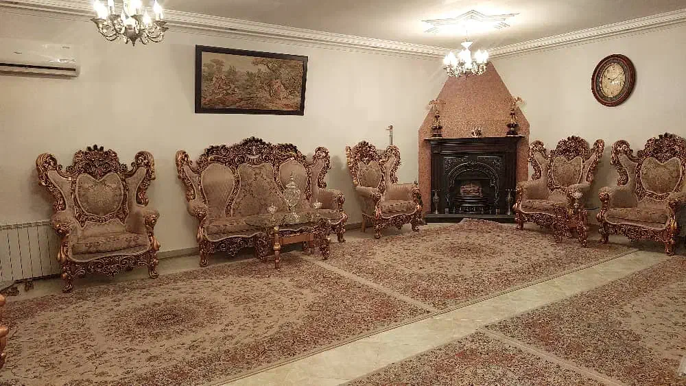 مبلمان سلطنتی|مبلمان خانگی و میز عسلی|شبستر, |دیوار