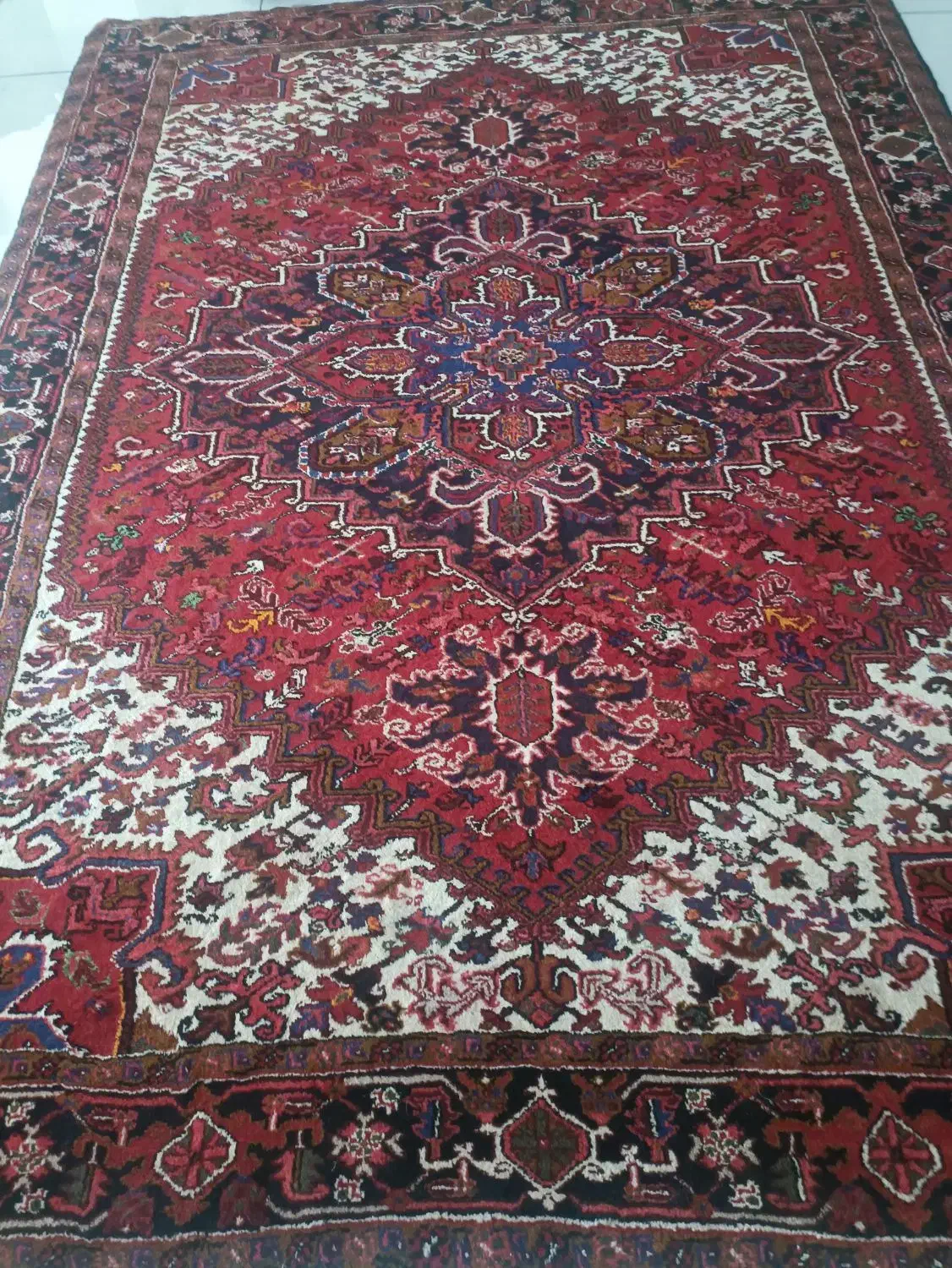 فرش دستباف ضخیم ۹متری|فرش|تبریز, |دیوار