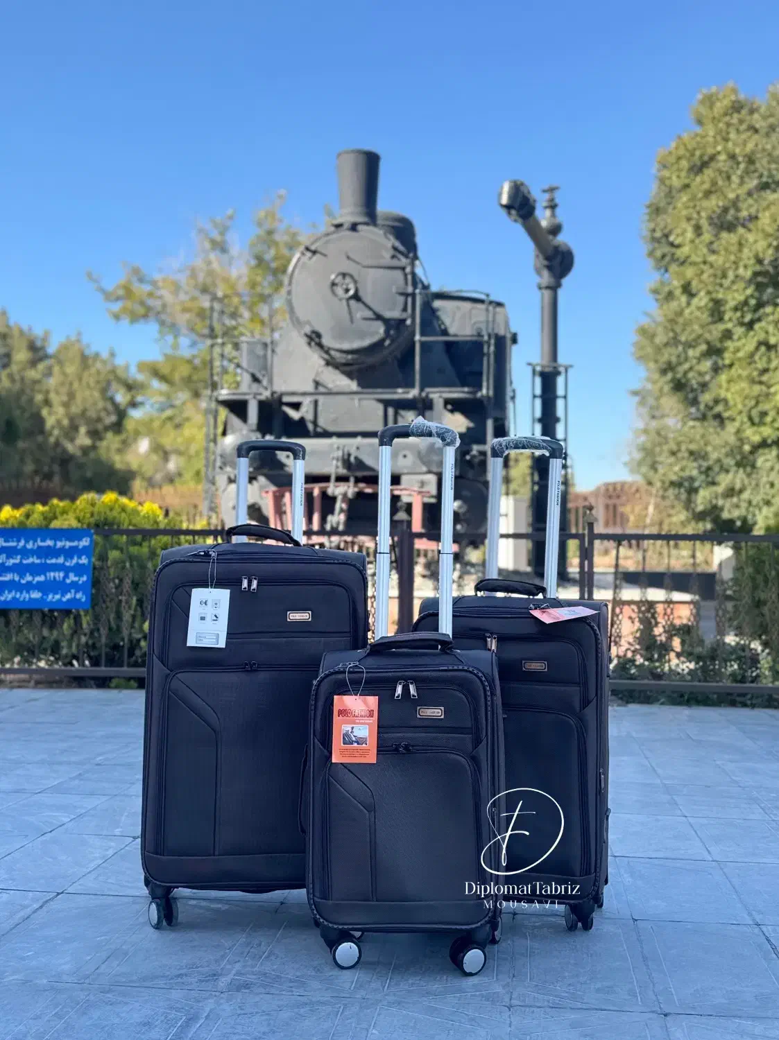 چمدان POLO خارجی / زیپ دبل|کیف، کفش، کمربند|تبریز, |دیوار