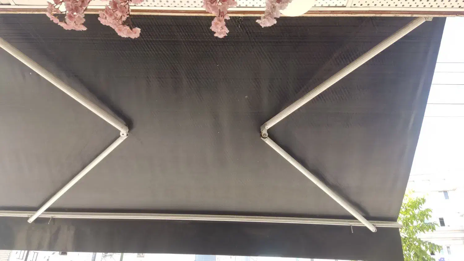 سایه بان (باران گیر)  بازو دستی|مصالح و تجهیزات ساختمان|رشت, معلم|دیوار