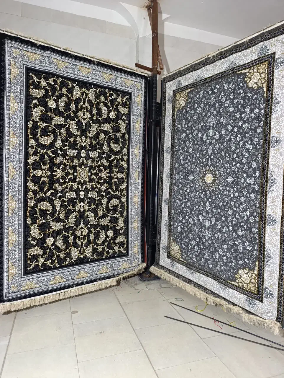 *فرش کهن*|فرش|قرق, |دیوار