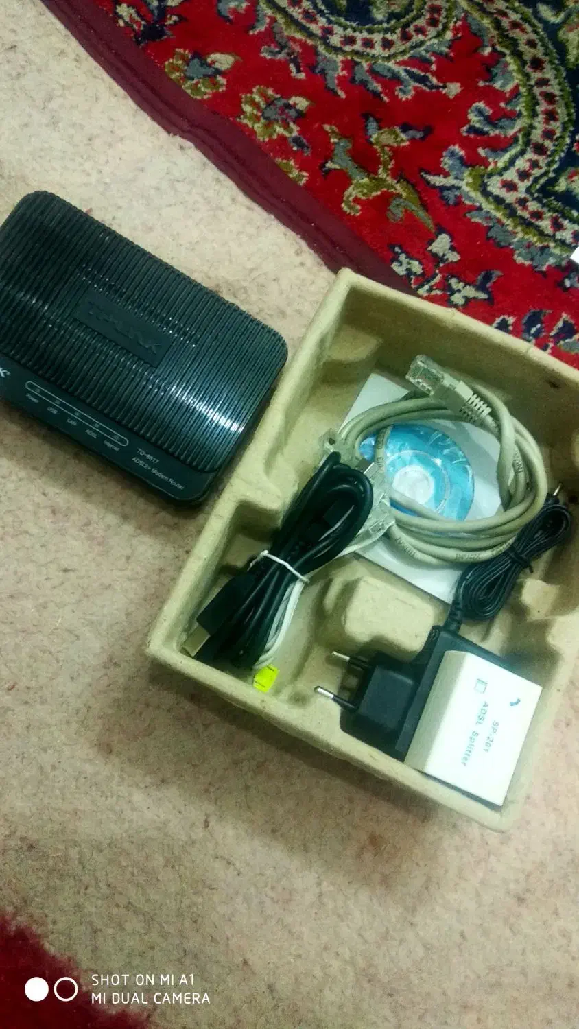 مودم روتر خانگی|مودم و تجهیزات شبکه|زاهدان, |دیوار