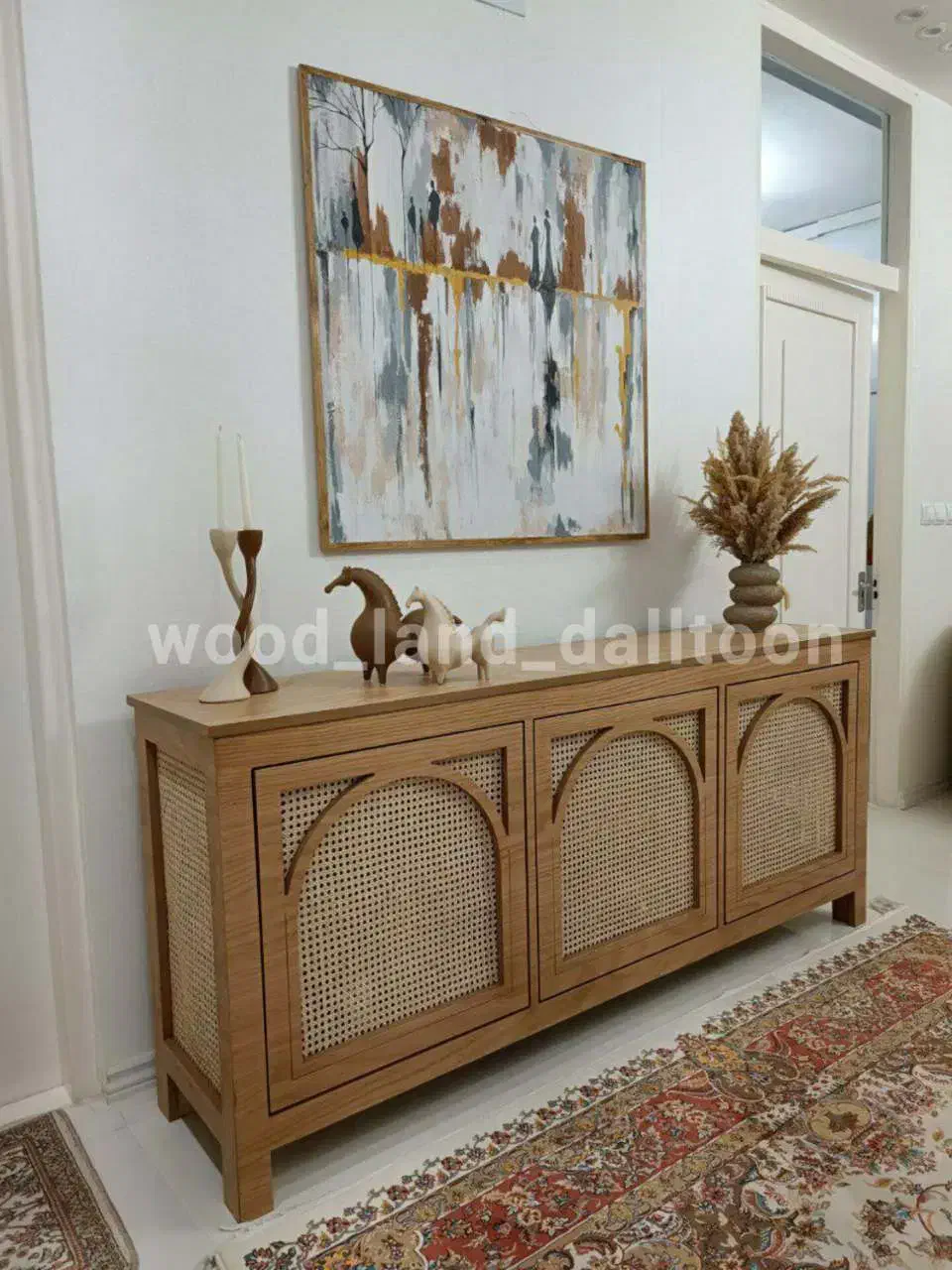 آینه کنسول|بوفه، ویترین، کنسول|تبریز, |دیوار