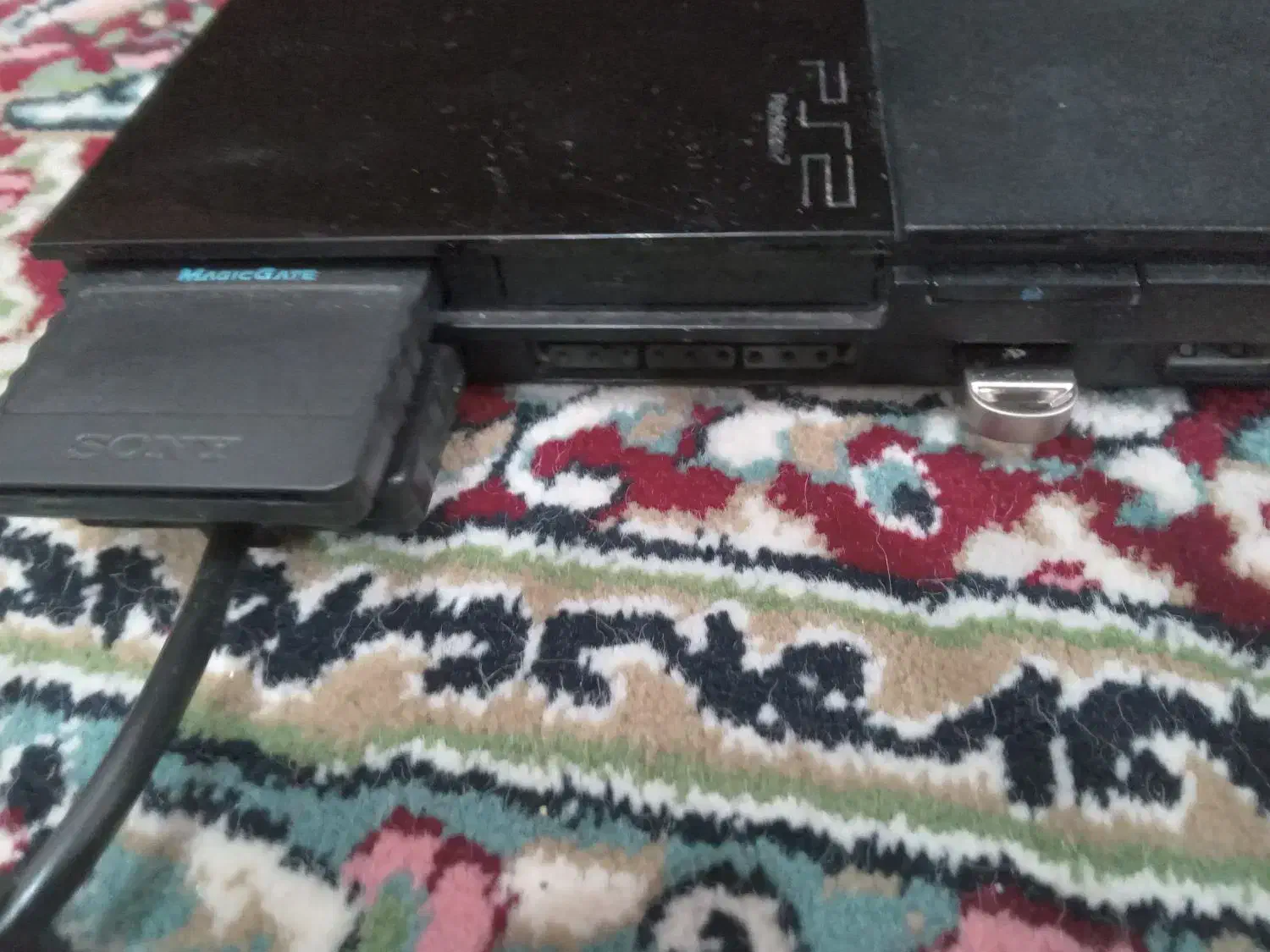 پلی استیشن ۲ با دو دسته و کپی خور و فلش ۶۴ گیگ|کنسول، بازی ویدئویی و آنلاین|جیرفت, |دیوار