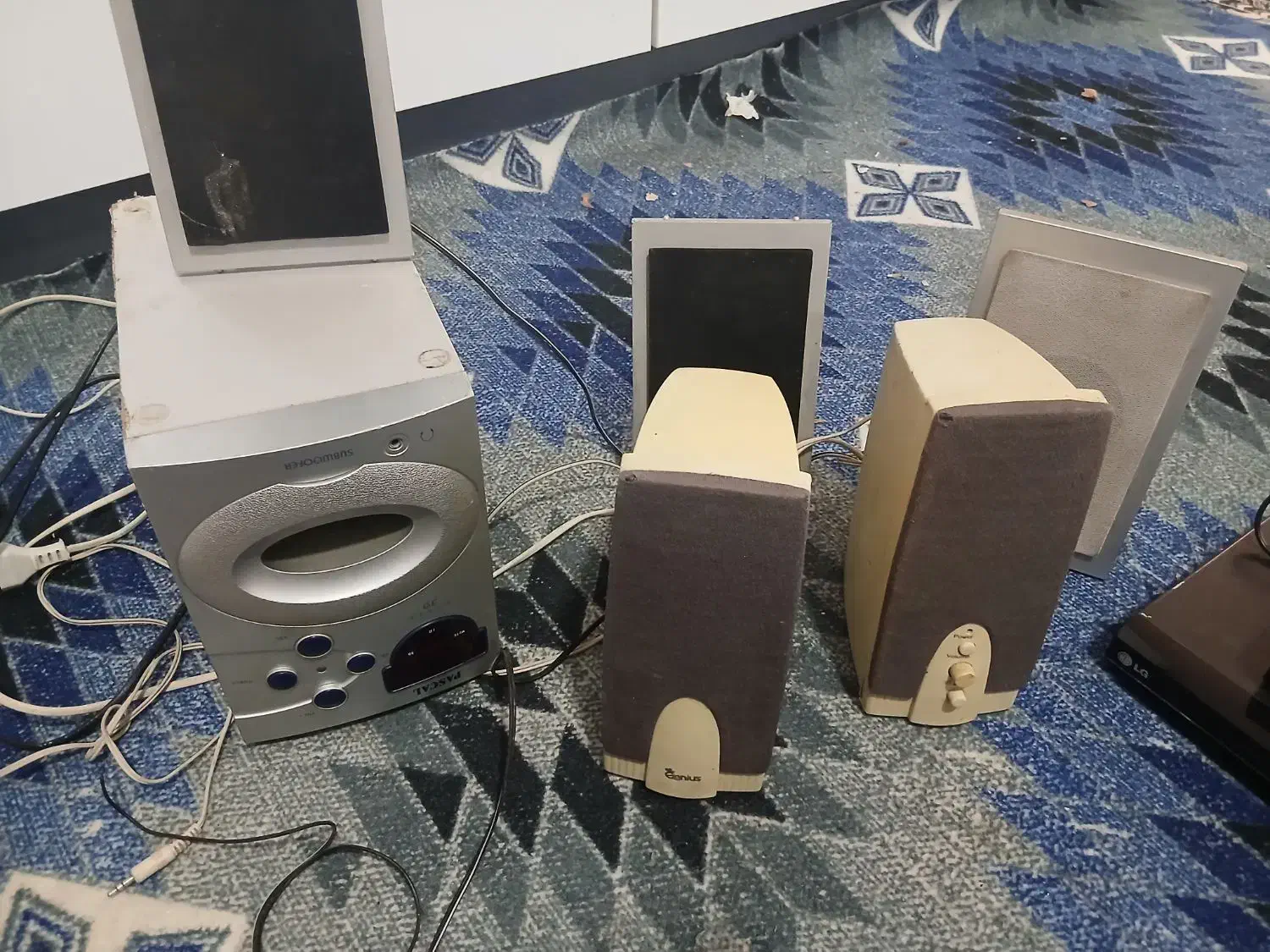 فروش مقداری سیدی باند و اسبیکر|سیستم صوتی خانگی|خرم‌آباد, |دیوار