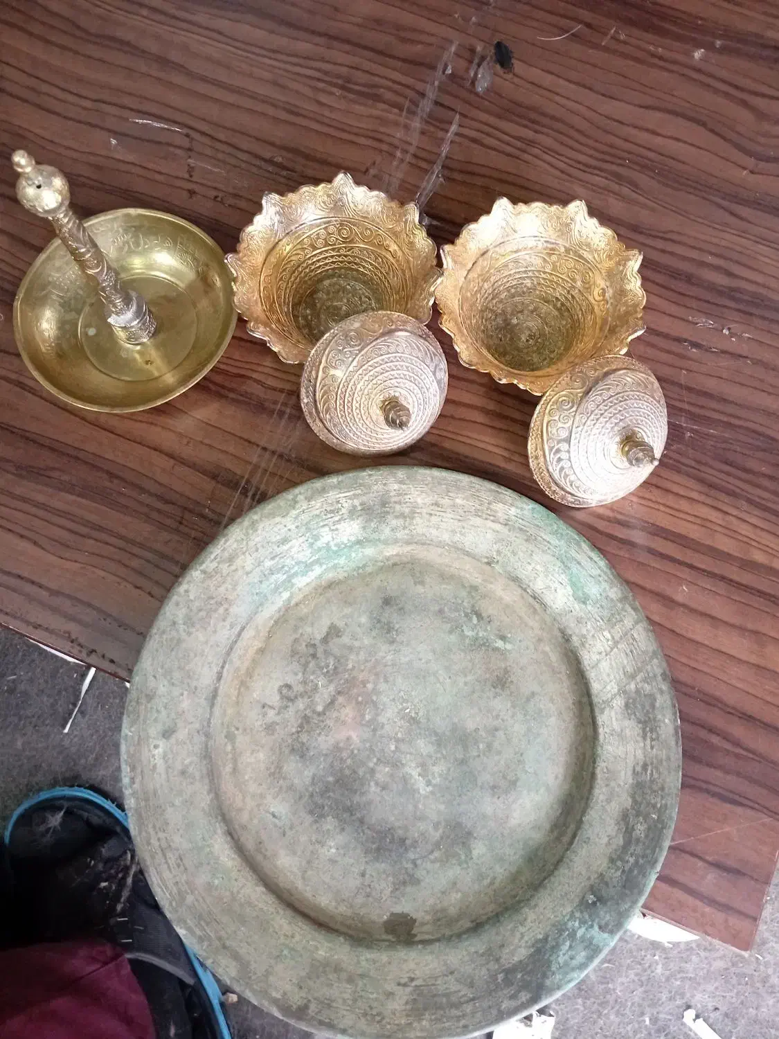 قندان بشقاب اب خوری|صنایع دستی و سایر لوازم تزئینی|قزوین, |دیوار