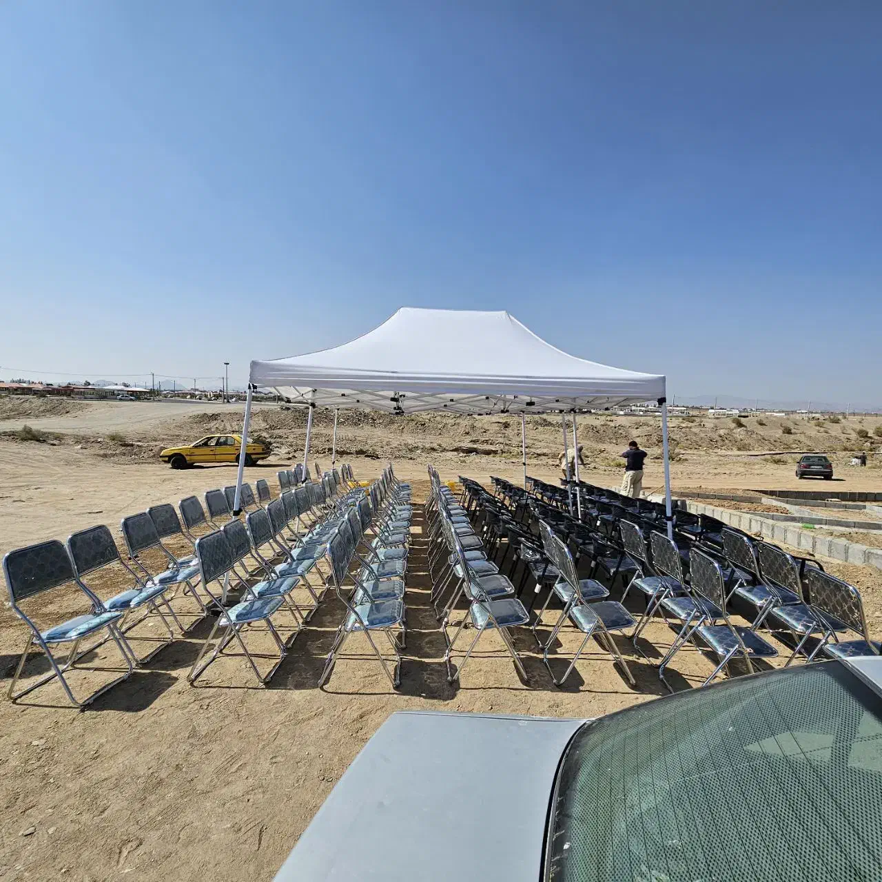 اجاره صندلی تاشو ، سایبان و میز عسلی و نهارخوری|میز و صندلی غذاخوری|زاهدان, |دیوار