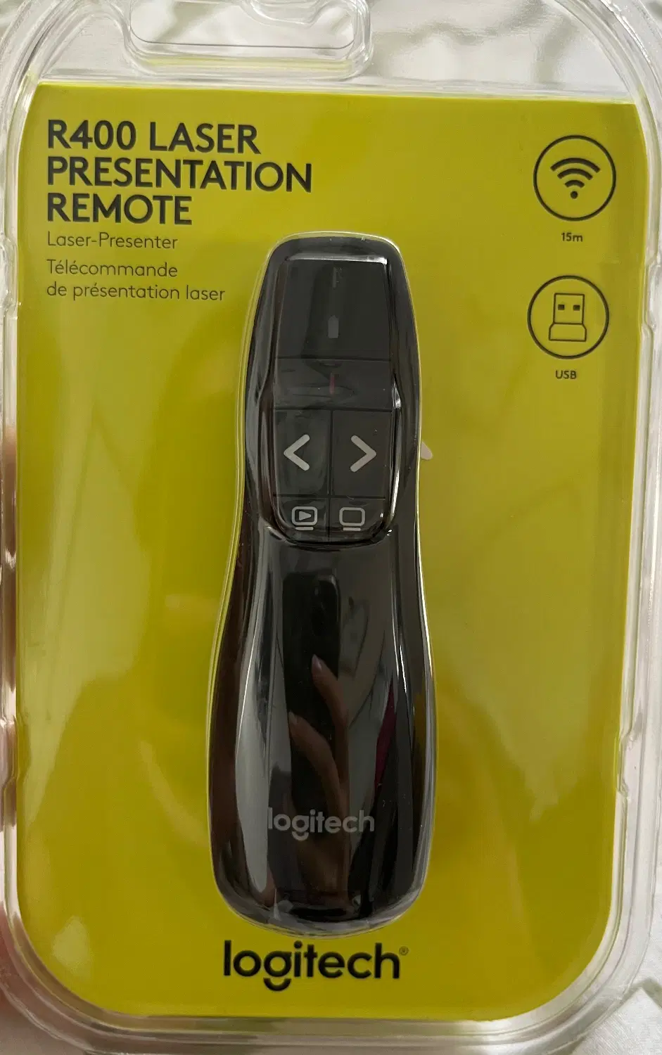پرزنتر لیزری Logitech R400|قطعات و لوازم جانبی رایانه|تهران, آسمان|دیوار