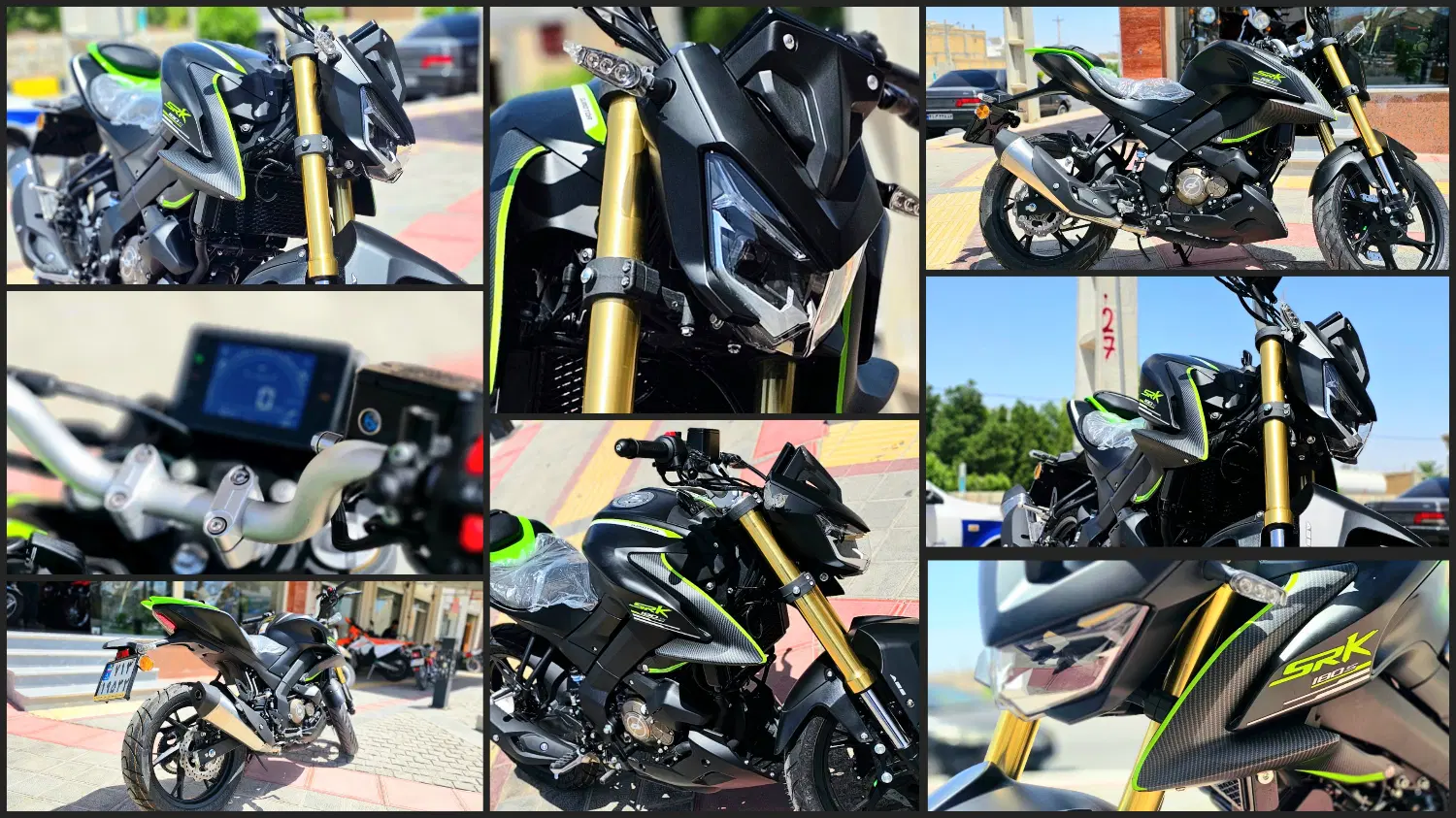 کیوجی srk180s|موتورسیکلت|خور (فارس), |دیوار