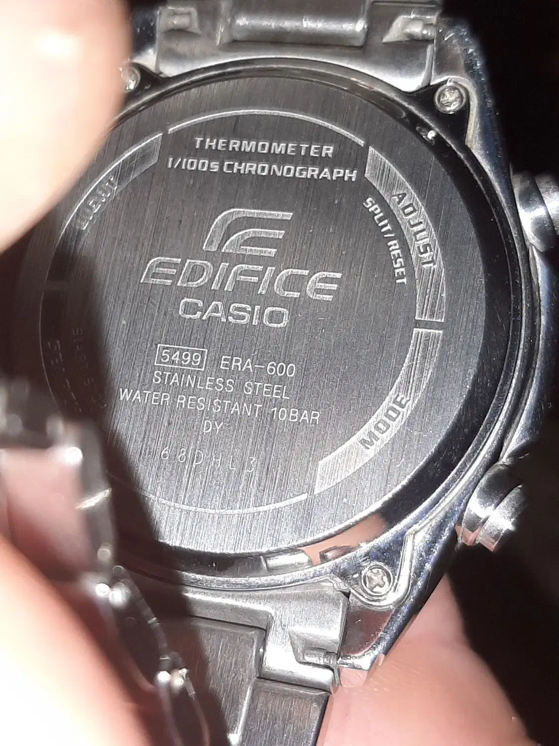 ساعت مردانه کاسیو ادیفایس  بند استیل شیشه زد خش|ساعت|نوده انقلاب, |دیوار