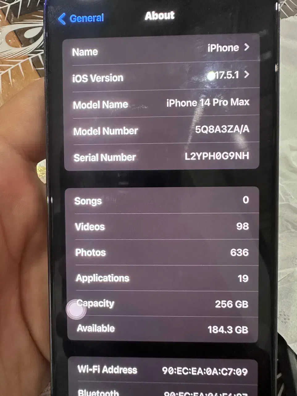 iPhone 14 Pro Max با رجستری|موبایل|فولادشهر, A3|دیوار