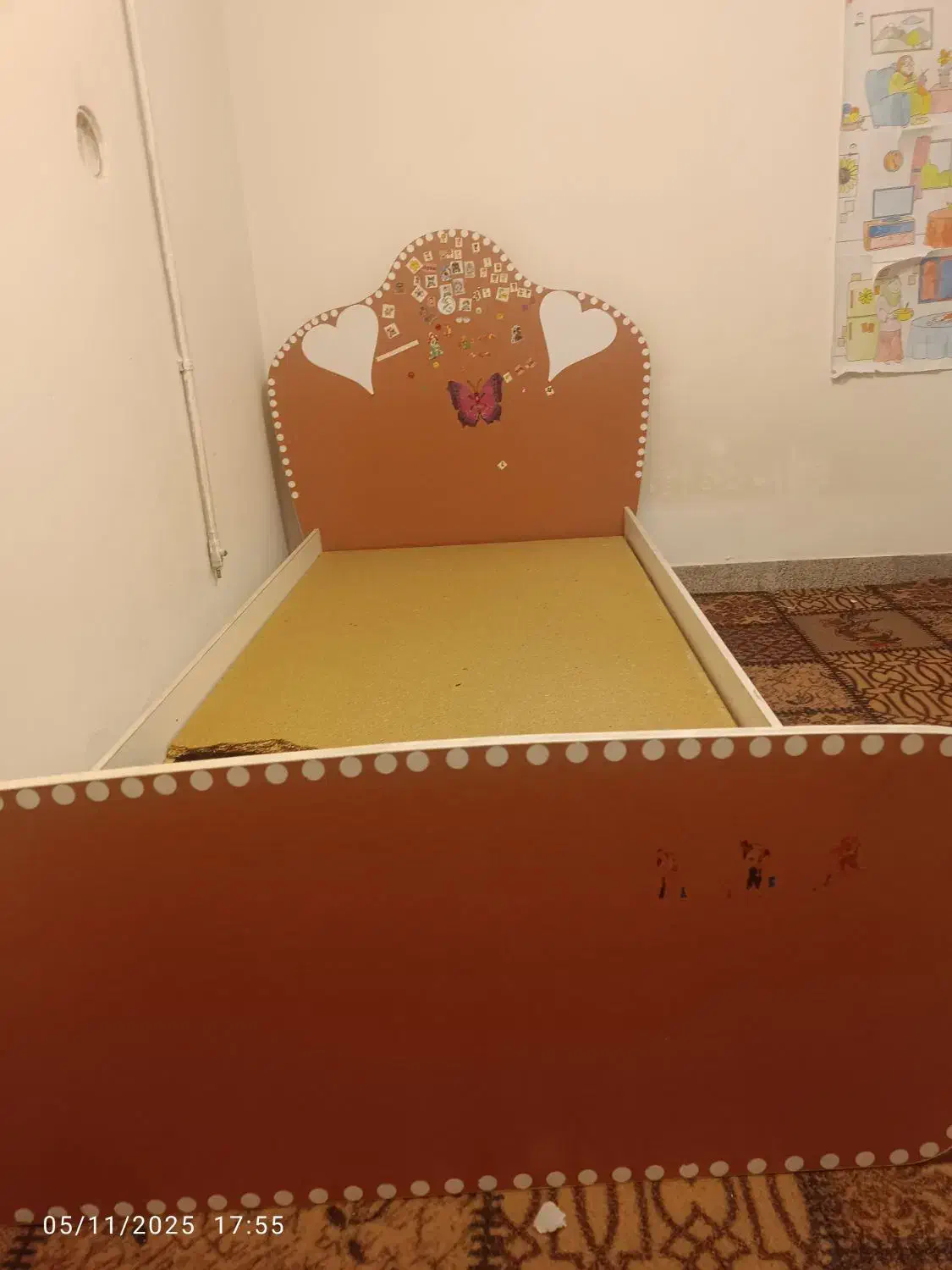 تخت خواب کودک ونوجوان|تشک تختخواب|شاهرود, |دیوار