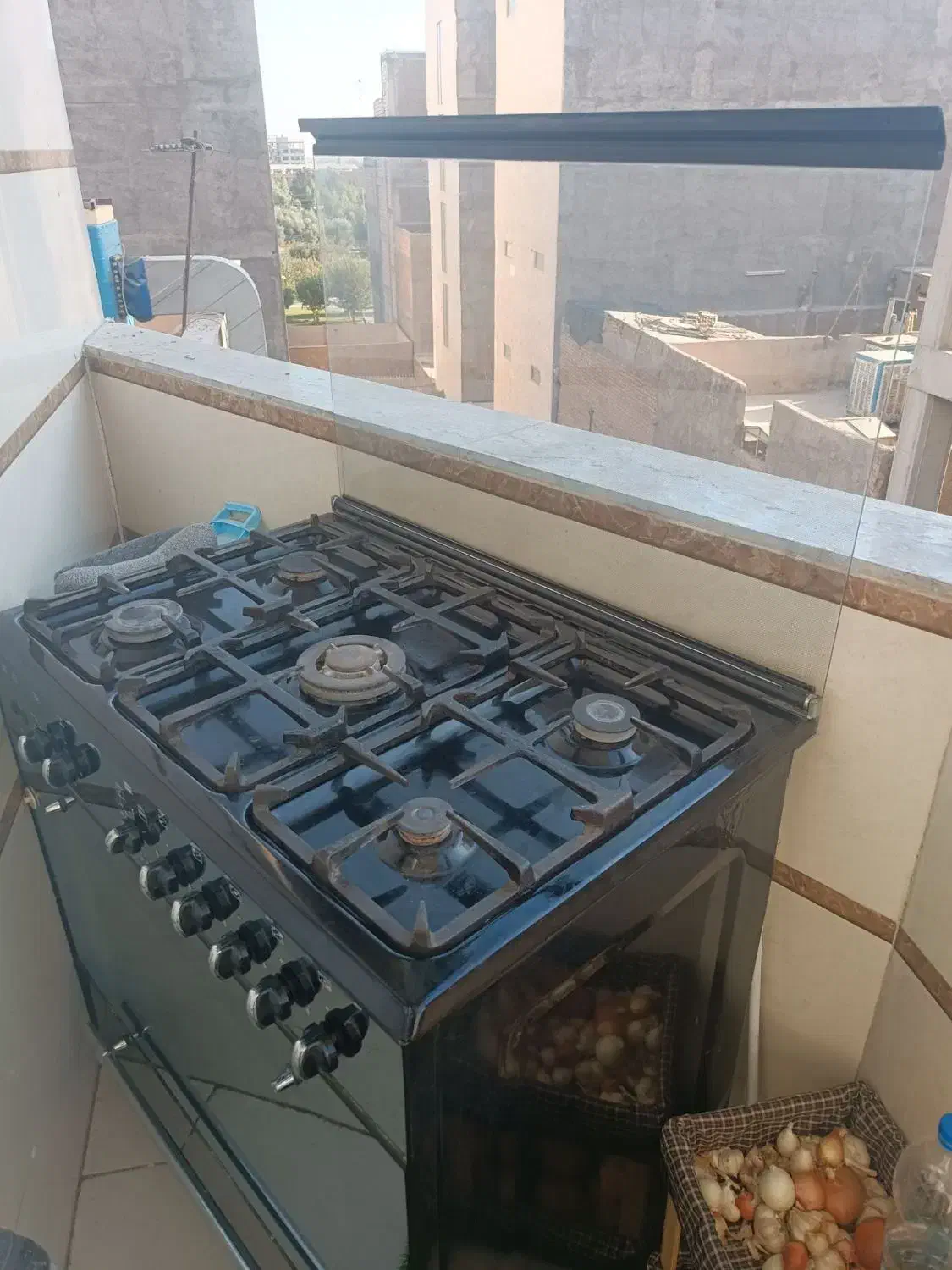 اجاق گاز فردار ۵شعله نونو|اجاق گاز و لوازم برقی پختوپز|قرچک, مهدیه|دیوار