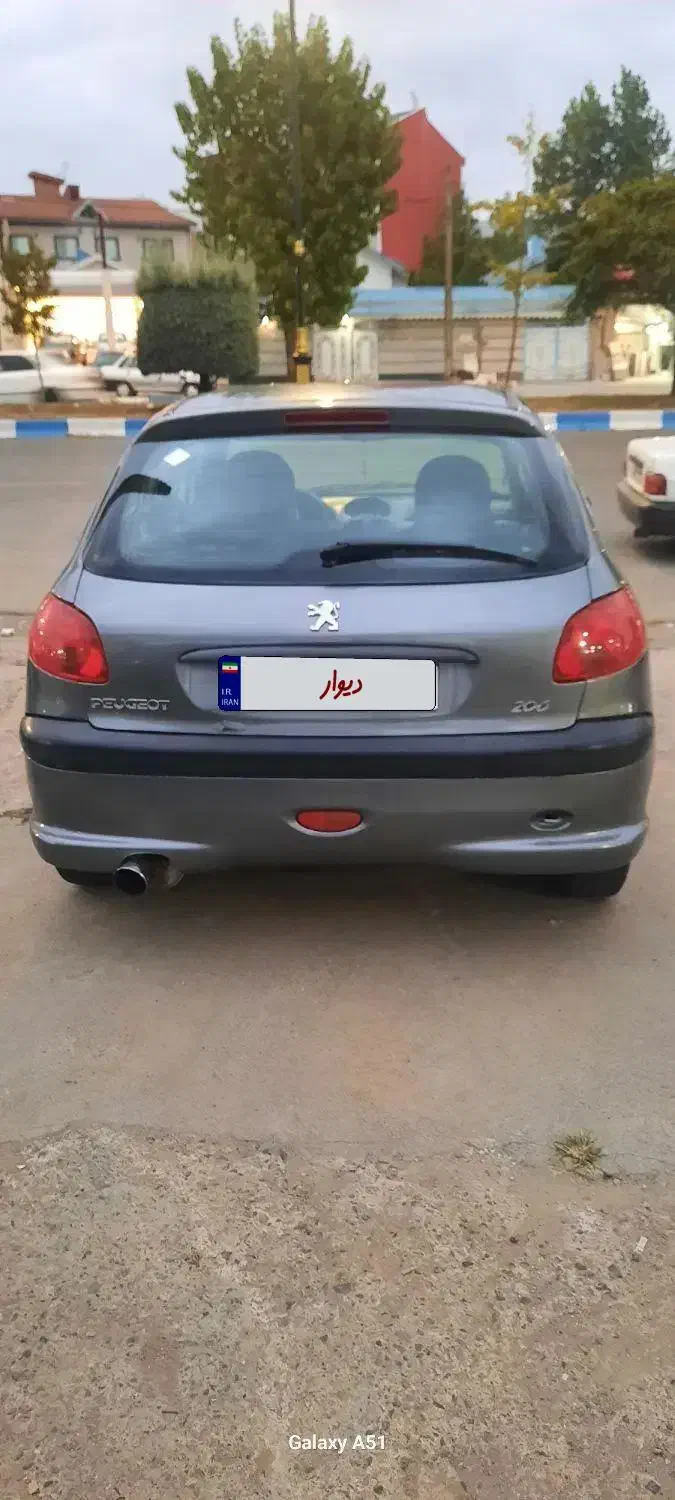 پژو۲۰۶ سالم|خودرو سواری و وانت|تولم شهر, |دیوار