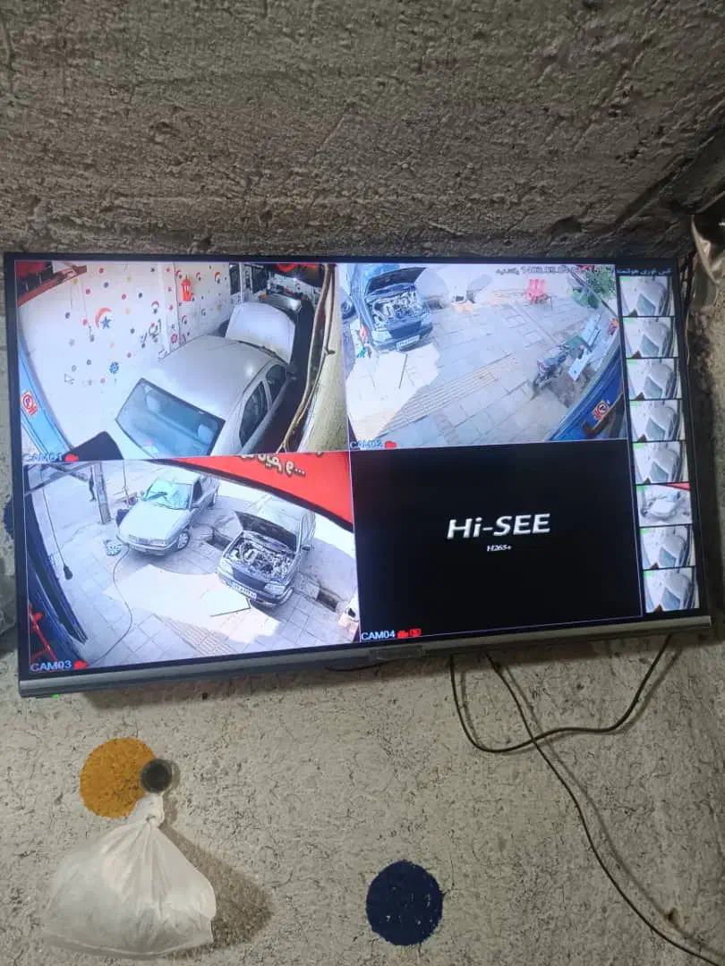 دوربین مداربسته با ضمانت‌کتبی وخدمات‌ بلندمدت|دوربین مداربسته|شیراز, ملاصدرا|دیوار