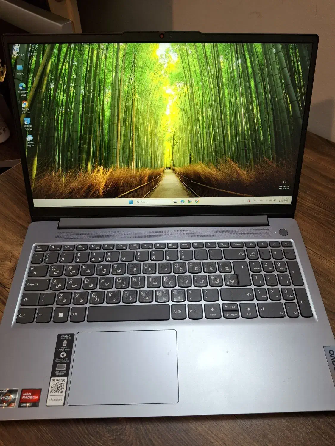 لپ تاپ 15.6 اینچی لنوو مدل IdeaPad Slim 3|رایانه همراه|تهران, سلسبیل شمالی|دیوار